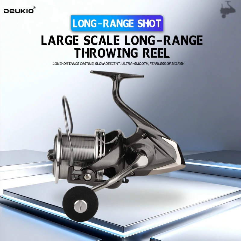 Trolling Reel - DEUKIO Spinning Balıkçılık Makarası 8000-16000 25KG