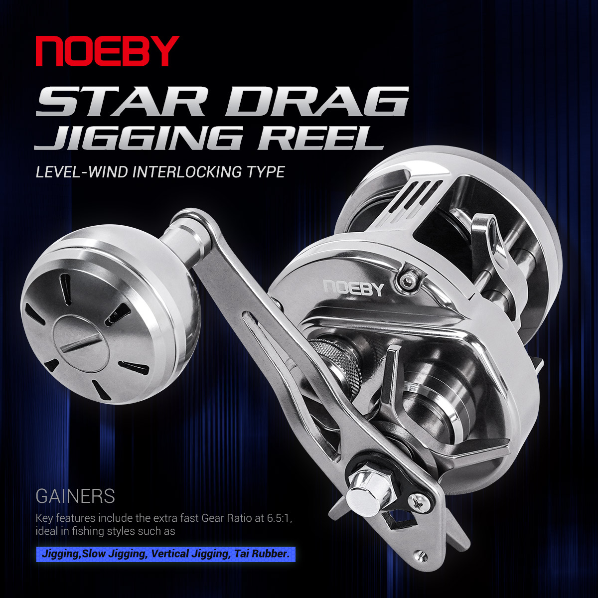 Noeby-Light Metal Jigging Maka - Surf Reel incelemesi ve fiyatı