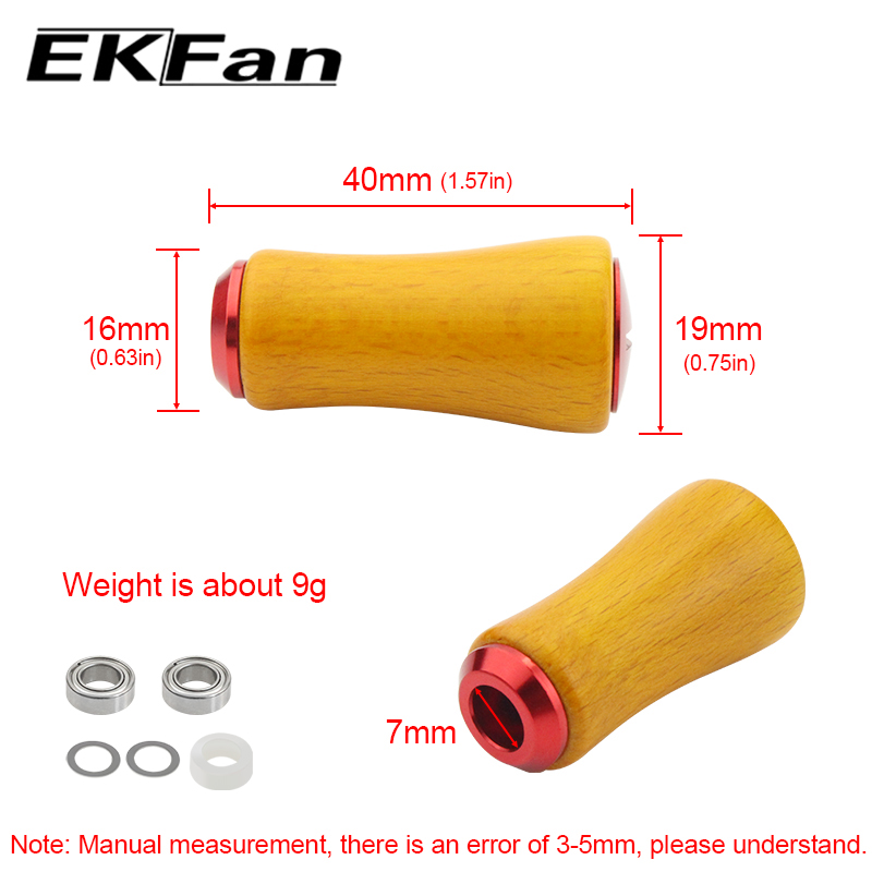 EKFan Huş ağacı ahşap döner ba - Reel Handle incelemesi ve fiyatı